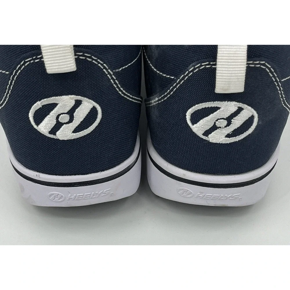 Heelys Skate Shoes Sneakers Navy Canvas Youth Size 5